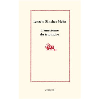 L'amertume du triomphe - 1