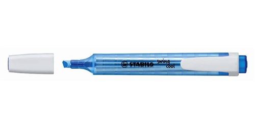 Stabilo swingcool markeerstift blauw