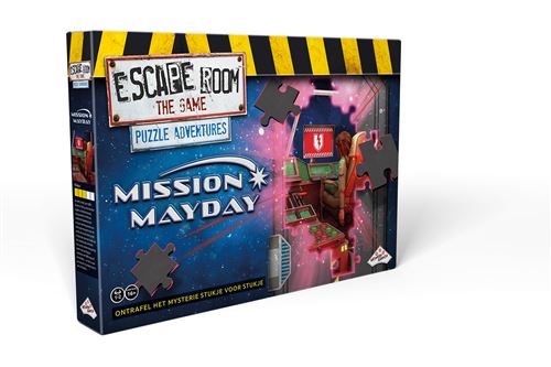 Jeux De Société Escape Room Puzzle Adventures: Mission Mayday Identity Games Version En Néerlandais