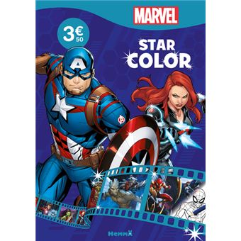 Marvel - Captain america - black widow - Marvel - Star Color (Captain
