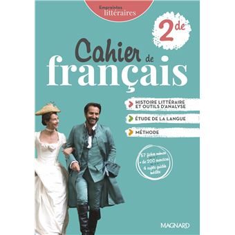 Empreintes littéraires Français 2de (2021) - Cahier consommable – Élève