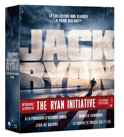 A la poursuite d'Octobre Rouge - Jeux de guerre - Danger immédiat - La somme de toutes les peurs Coffret 4 Blu-Ray