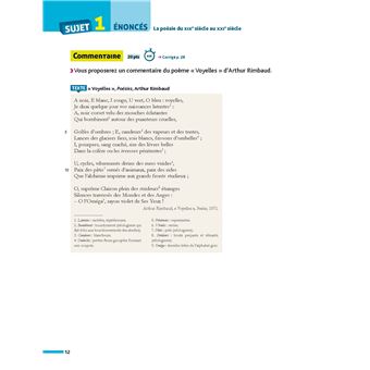 Mon Bac Facile Lycée Français 1re Novelles oeuvres au programme