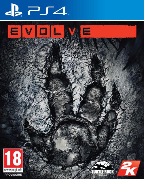 Pochette avant du jeu Evolve Day One Edition PS4