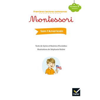 Premières lectures autonomes Montessori Niveau 3 - Sam l'Américain