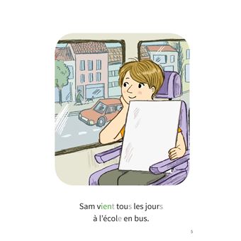 Premières lectures autonomes Montessori Niveau 3 - Sam l'Américain