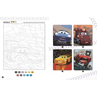 Cars - : CARS - Les Petits Génies - Coloriages à décoder - Disney Pixar