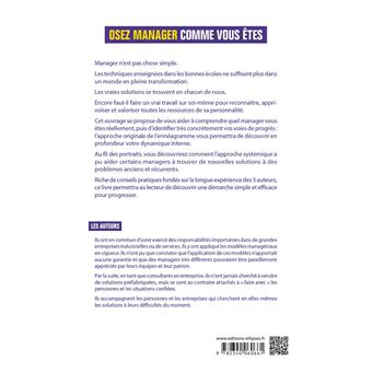 Osez manager comme vous êtes