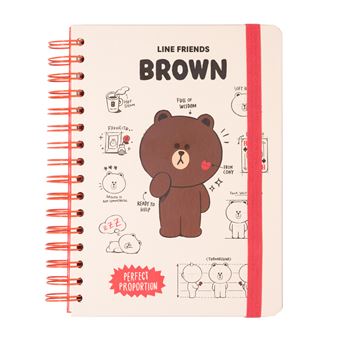 Notebook A5 Bullet Line Friends