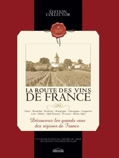ROUTE DES VINS DE FRANCE-4 DVD-VF