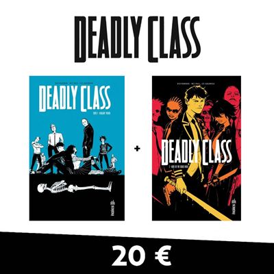 Pack t1 et 2 deadly class 20 ¤uros
