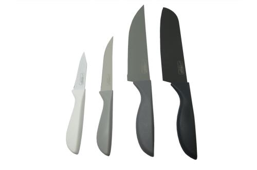 PRADEL ENSEMBLE 4 COUTEAUX SANTOKU CHEF