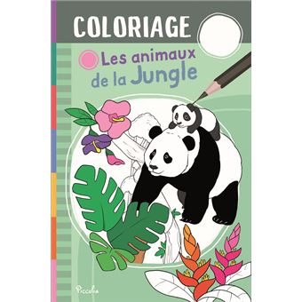 Les animaux de la jungle - Coloriage