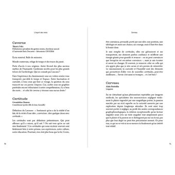 L'esprit des mots - Dictionnaire subjectif, parce que les mots ont un sens singulier pour chacun de