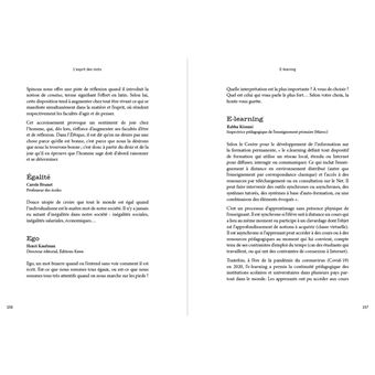 L'esprit des mots - Dictionnaire subjectif, parce que les mots ont un sens singulier pour chacun de