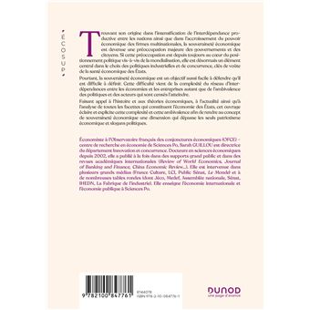 La souveraineté économique à l'épreuve de la mondialisation