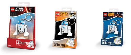 Porte-clés torche Lego R2-D2