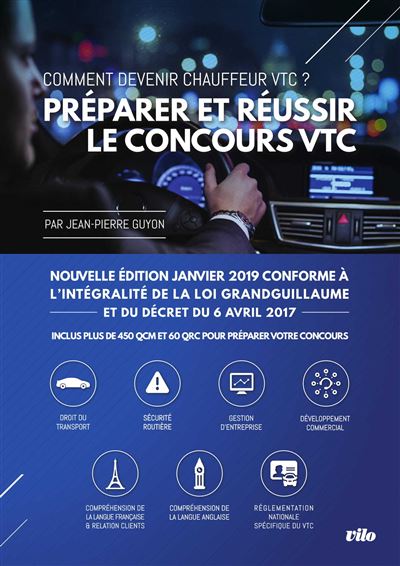Préparer et réussir le concours VTC