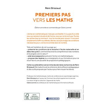 Premiers pas vers les maths