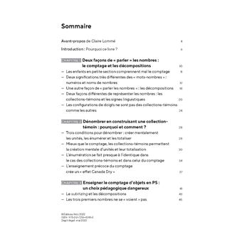 Premiers pas vers les maths