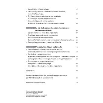 Premiers pas vers les maths