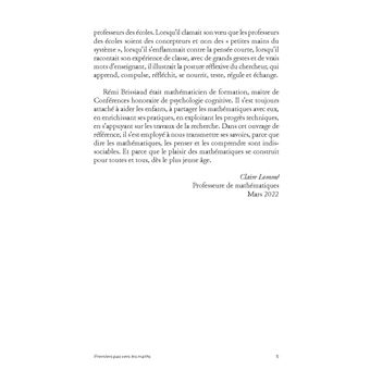 Premiers pas vers les maths