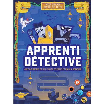 Apprenti détective (coll. mon grand livre de jeux)
