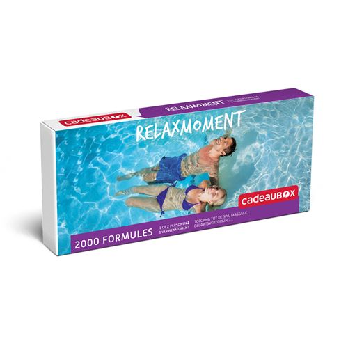 Coffret cadeau CADEAUBOX Relaxmoment - NL
