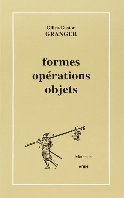 Formes operations objets