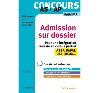 Concours AS/AP - Admission sur dossier - Spécial bac ASSP, SAPAT et dispenses