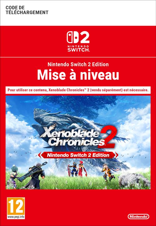  Mise à niveau Xenoblade Chronicles 2