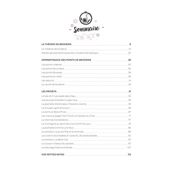 Je m'initie à la broderie