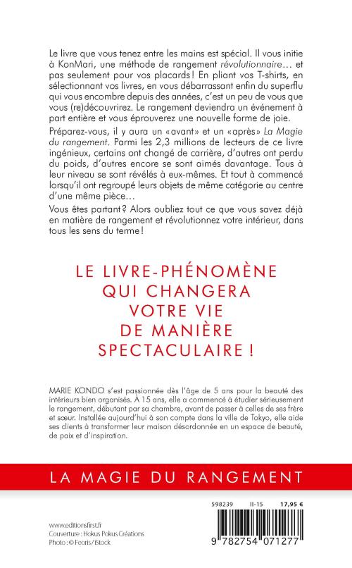 La Magie du rangement - broché - Marie Kondo, Christophe Billon - Achat  Livre