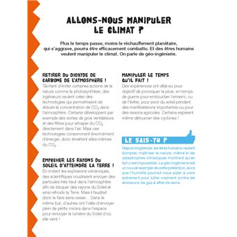 Climat ! Sauvons la planète