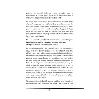 Stop aux kilos de la ménopause