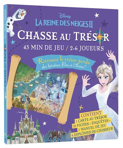 LA REINE DES NEIGES 2 - Pochette Les Ateliers - Chasse au trésor - Disney