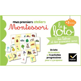 Le loto Montessori des lettres et des premiers sons