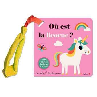 Livre poussette : Où est la licorne ?
