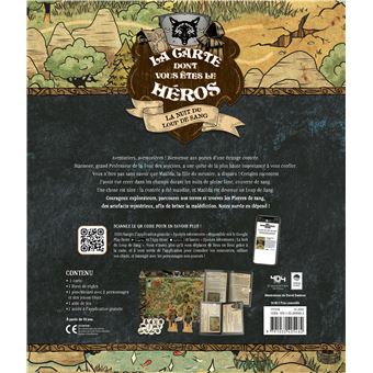 La carte dont vous êtes le héros - La nuit du loup de sang