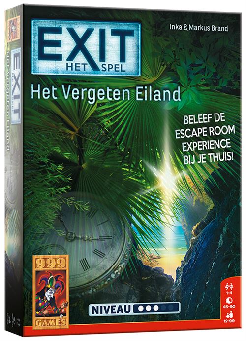EXIT HET VERGETEN EILAND ESCAPE ROOM