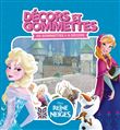 LA REINE DES NEIGES - Décors et Gommettes - 40 gommettes + 4 décors - Disney