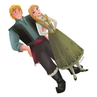 LA REINE DES NEIGES - Décors et Gommettes - 40 gommettes + 4 décors - Disney