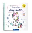 Mon cahier d'écriture - licornes