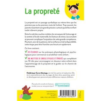 La propreté - Pour en finir avec les couches !