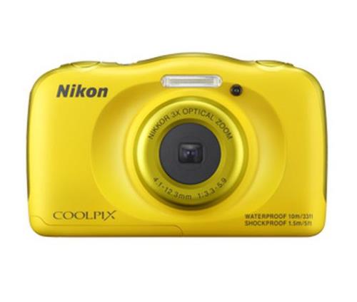 Appareil photo Compact Nikon Coolpix S33 Jaune