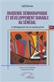Dividende démographique et développement durable au Sénégal Vol 2