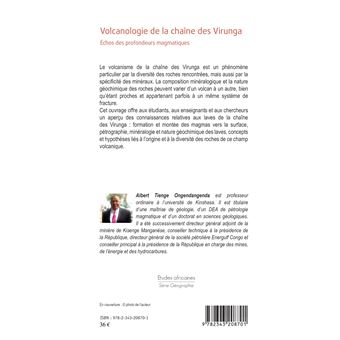 Volcanologie de la chaîne des Virunga