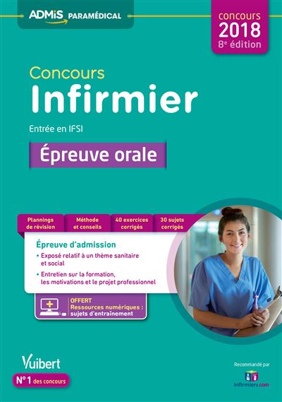 Concours infirmier - Entrée IFSI - Epreuve orale