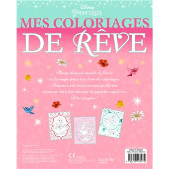 DISNEY PRINCESSES - Mes Coloriages de Rêve - L'été des Princesses