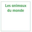 Poster à colorier cherche et trouve : les animaux